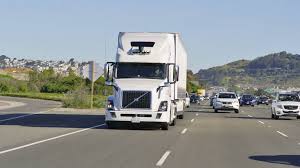truck on the road